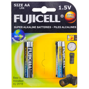 FUJICELL AA ALKALINE -2PCS-PLATIUM VERSION