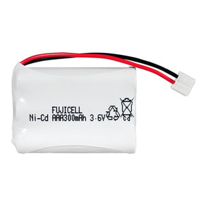 FUJICELL 3.6V 300mAh Battery Pack
